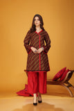 K1801A 2PS RED Ittehad Fall Winter 2021