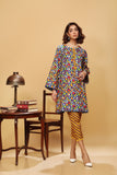 K1811A 2PS BLU Ittehad Fall Winter 2021