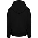 Girls Ladies Full Zip Cotton Blend Plain Hooded Sweatshirt Top Jacket Size | Original Brand | Women's Cardigan
