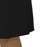 Ladies Casual Ladies Long Sleeve O-Neck Pockets Printed Ladies Dress Bodycon Dress Office Wear for Casual Club Cocktail Evening Gowns Work UK Size 8-26 | Women's Work Dresses