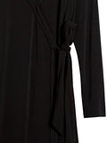 Women's Plus Size Signature Long Sleeve Wrap Dress | Women's Work Dresses