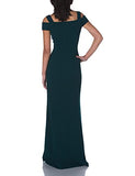 Women's Cold Shoulder Fitted Gown