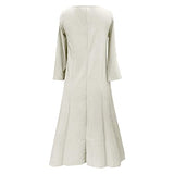 Women's Dress Sweet & Cute Dress Ladies Retro Style Printed Long Sleeved Loose Hem Long Dress Fancy Cocktail Dress Party Dress Maxi A-line Dress | Original Brand | Women's Cocktail Dresses