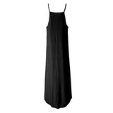 Dress for Women Summer Beach Sleeveless Maxi Dresses, Sexy Side Slit Maxi Dress | Original Brand