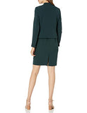 Women's Crepe Multi Seamed Cropped Jacket and Sheath Dress | Women's Work Dresses