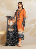 Edenrobe EWU22V1-23578 Orange Nayab Eid Collection 2022 Online Shopping