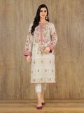 Edenrobe EWU22V1-23610 Beige Nayab Eid Collection 2022 Online Shopping