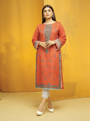 Edenrobe EWU22V1 23643 Orange  Khayal Summer Lawn 2022 Online Shopping