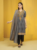 Edenrobe EWU22V1 23644 Grey Black Khayal Summer Lawn 2022 Online Shopping