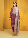 Edenrobe EWU22V1 23653 Maroon Khayal Summer Lawn 2022 Online Shopping