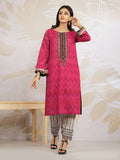 Edenrobe EWU22V1 23667 Pink Khayal Summer Lawn 2022 Online Shopping