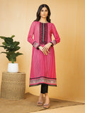 Edenrobe EWU22V1-23696 Pink Nayab Eid Collection 2022 Online Shopping