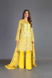 Bareeze Summer Hues Mc676 Yellow Collection 2021