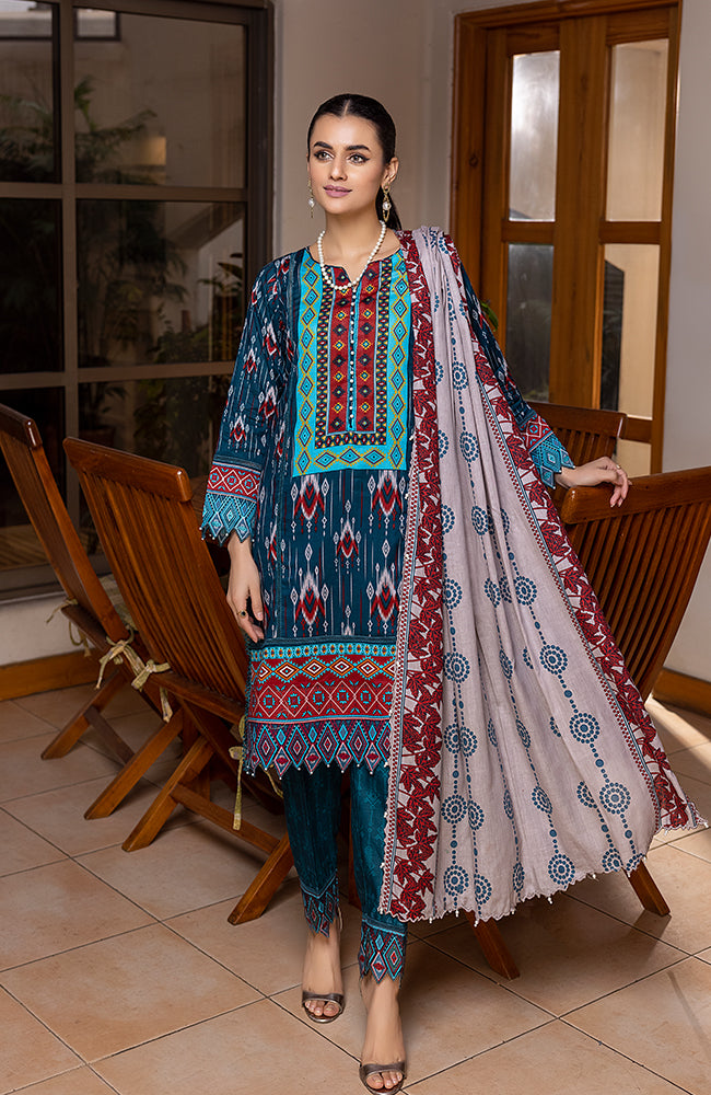 Al Zohaib ANL2 22-02B Anum Printed Lawn Vol2 2022 Online Shopping