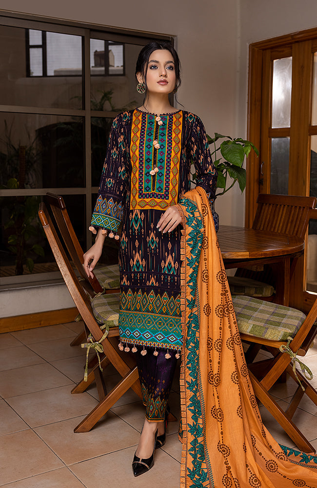 Al Zohaib ANL2 22-02C Anum Printed Lawn Vol2 2022 Online Shopping