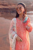 Nureh Dreamy Coral Maya Lawn 2022 Online Shopping