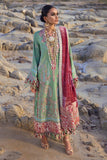 Sana Safinaz S211-002b-cp Winter Shawl Velvet 2021