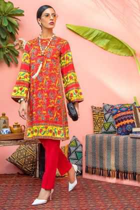 Gul Ahmed Cambric Printed Unstitched Shirt SCN-132 A 2020
