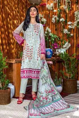 Gul Ahmed Digital Printed Lawn Suit CLP-48 2020