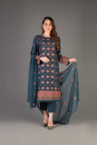 Bareeze Ethnic Legacy Ch3394 Navy Blue Collection 2021