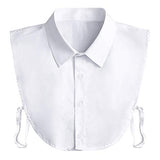 Fake Collar Detachable Dickey Collar Blouse Half Shirts Peter Pan Faux False Collar for Women & Girls Favors