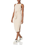 Women's Sleeveless Annmari Rib Knit Midi Dress