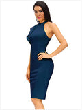 Women's Fashion One Shoulder Ruffles Bodycon Party Dress