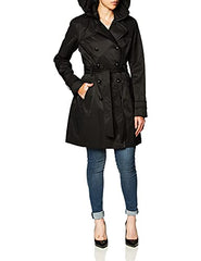 GUESS Women's Double Breasted Trenchcoat | Women's Coat & Jacket