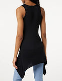 Bottom Camisole Dress Black - 4XL