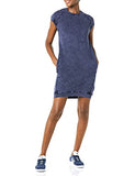 Women's Heritage Fleece Short-Sleeve Cocoon Dress with Pockets