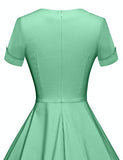 1950s Style 3/4 Sleeves Cocktail Dresses with Pocket