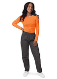 Neon Orange Scrubs for Ladies - Long Sleeve Comfort Underscrub Tee - SIVVAN Womens Fall Fashion | Women's Tops and Blouses