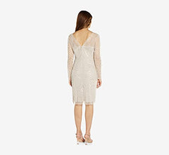 Adrianna Papell Women's Beaded Cocktail Dress