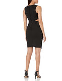 Women's Cut Out Sleeveless Bodycon Dress, Black, 7