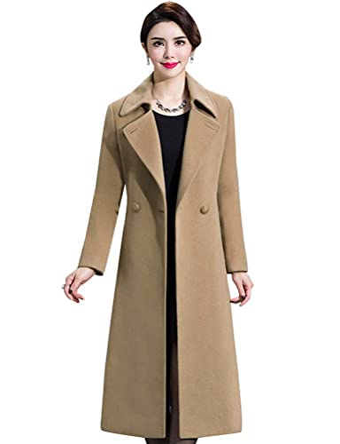 Double breasted clearance long coat