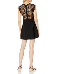 Women's Lace Inset Dress