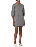 Women's Double Knit 3/4 Sleeve Short Dress