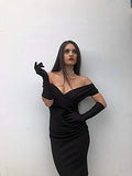 Women's Vintage Slim Style Sleeveless Business Pencil Dress | Women's Work Dresses