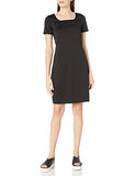 Women's Short Sleeve Ponte Sheath Dress with Contrast Piping | Women's Work Dresses
