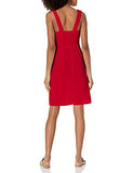 Women's Sleeveless Knot-Front Surplice Dress | Women's Casual Dresses