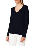 Women's Heritage V-nk Sweater Regular Fit Jumper | Original Brand