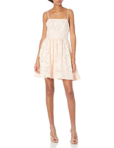 Women's Offset Fit & Flare Babydoll Dress