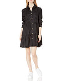 Mud Pie Black Clover Button-Down Dress | Women's Casual Dresses
