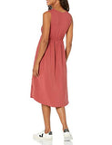 Women's Jersey Sleeveless Gathered Midi Dress | Women's Midi Dresses