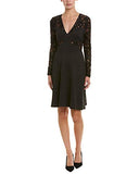 Women's Metallic Geo Stripe Lace Dress Casual | Women's Work Dresses