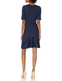 Women's Carin Short-Sleeve Fit and Flare Dress