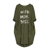 Women Dresses Nice Fashion Ladies Autumn Long Sleeve O-Neck Lovely Print Dress Daily Beach Dress | Original Brand | Women's Casual Dresses