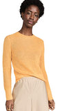 Vince Women's Ribbed Featherweight Crew | Original Brand | Women's Tops and Blouses