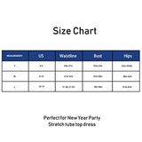 Sexy Ruched Tube Dress Sexy Strapless Mini Dress Party Club Pencil Dresses Cut out Hip Skirt Women (S,  Black)