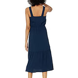 O-Neck Casual Solid Sleeveless Beach Wooden Ears Above Knee Dress | Women's Work Dresses